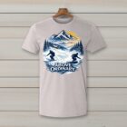 SkiCoach.Me Above Ordinary t-shirt in Ice Gray