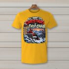 SkiCoach.Me All I Want for Christmas Is First Chair t-shirt in Gold