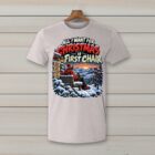 SkiCoach.Me All I Want for Christmas Is First Chair t-shirt in Ice Gray