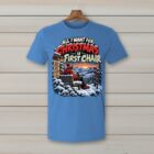 SkiCoach.Me All I Want for Christmas Is First Chair t-shirt in Iris