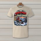 SkiCoach.Me All I Want for Christmas Is First Chair t-shirt in Natural