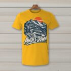 SkiCoach.Me Andes Down t-shirt in Gold