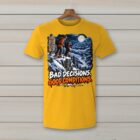 SkiCoach.Me Bad Decisions. Good Conditions. t-shirt in Gold