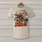 SkiCoach.Me Bones Don't Break. Send It. t-shirt in Natural