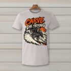 SkiCoach.Me Carve or Die Trying t-shirt in Ice Gray