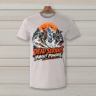 SkiCoach.Me Dead Serious About Powder t-shirt in Ice Gray