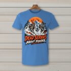 SkiCoach.Me Dead Serious About Powder t-shirt in Iris