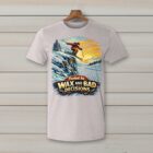 SkiCoach.Me Fueled by Wax and Bad Decisions t-shirt in Ice Gray