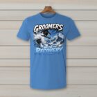 SkiCoach.Me Groomers Are for Recovery t-shirt in Iris