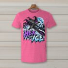 SkiCoach.Me Hex the Ice t-shirt in Heather Heliconia