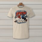 SkiCoach.Me Let's Make Fresh Tracks t-shirt in Natural