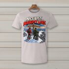 SkiCoach.Me Nice List. Naughty Line. t-shirt in Ice Gray