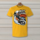 SkiCoach.Me Night of the Living Shred t-shirt in Gold