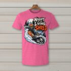 SkiCoach.Me Night of the Living Shred t-shirt in Heather Heliconia