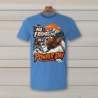 SkiCoach.Me No Friends on a Powder Day t-shirt in Iris