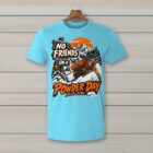 SkiCoach.Me No Friends on a Powder Day t-shirt in Sky