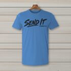 SkiCoach.Me Send It (Correctly) t-shirt in Iris