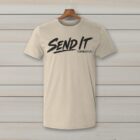 SkiCoach.Me Send It (Correctly) t-shirt in Natural