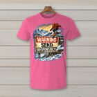 SkiCoach.Me Send Responsibly t-shirt in Heather Heliconia