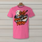 SkiCoach.Me Shred Til You're Dead t-shirt in Heather Heliconia