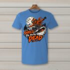SkiCoach.Me Shred Til You're Dead t-shirt in Iris