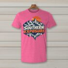 SkiCoach.Me Southern Exposure t-shirt in Heather Heliconia