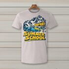 SkiCoach.Me Summer School t-shirt in Ice Gray