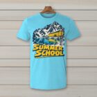 SkiCoach.Me Summer School t-shirt in Sky