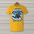 SkiCoach.Me The Powder Afterlife t-shirt in Gold