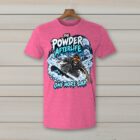 SkiCoach.Me The Powder Afterlife t-shirt in Heather Heliconia