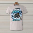 SkiCoach.Me The Powder Afterlife t-shirt in Ice Gray