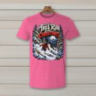 SkiCoach.Me The Tree Run Before Christmas t-shirt in Heather Heliconia