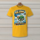 SkiCoach.Me I'm Too Slow for Snow t-shirt in Gold