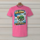 SkiCoach.Me I'm Too Slow for Snow t-shirt in Heather Heliconia
