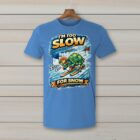 SkiCoach.Me I'm Too Slow for Snow t-shirt in Iris