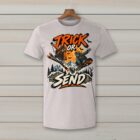 SkiCoach.Me Trick or Send t-shirt in Ice Gray