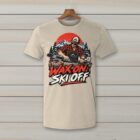SkiCoach.Me Wax On, Ski Off t-shirt in Natural