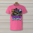 SkiCoach.Me Wicked Edge Control t-shirt in Heather Heliconia