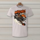 SkiCoach.Me Witches Shred Too t-shirt in Ice Gray